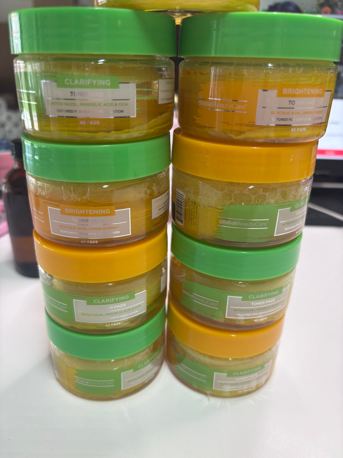 Turmeric face pods wash