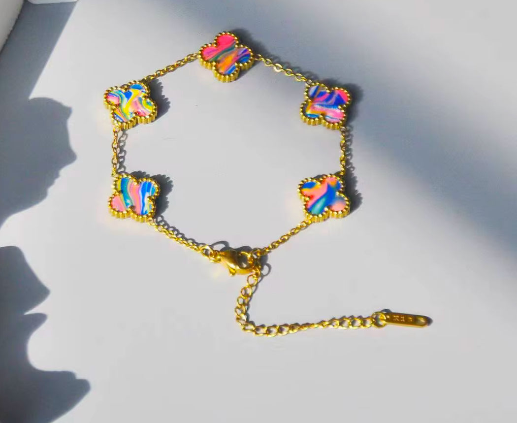 Four leaf Clover Bracelet