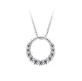 Silver diamond chain