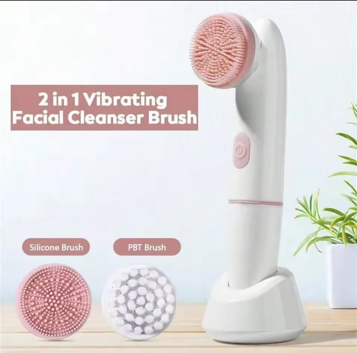 Electric facial brush