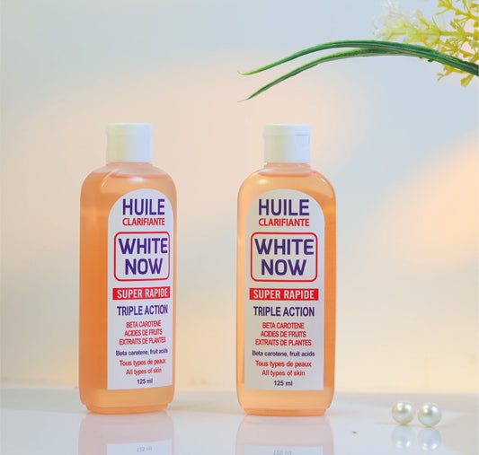 White NOW body oil