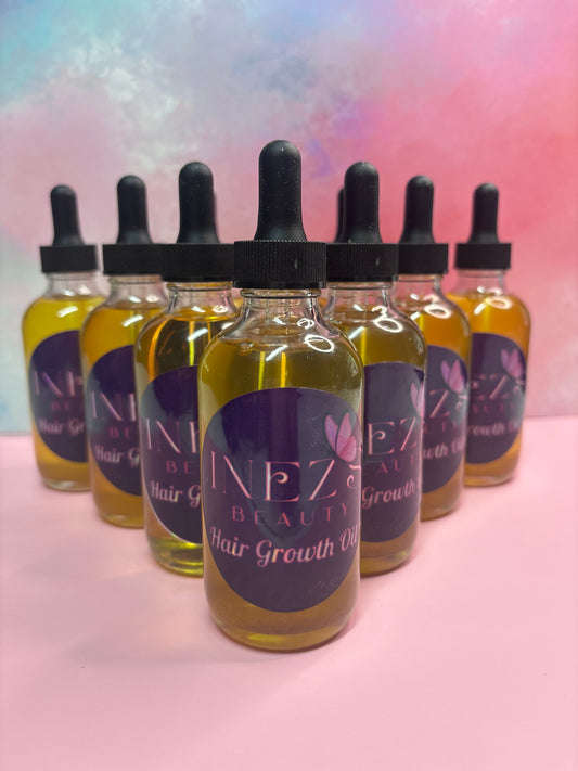 Natural hair growth oil